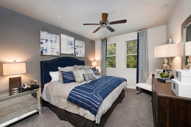 The Apex - Bedroom - Solstice Apartment Homes