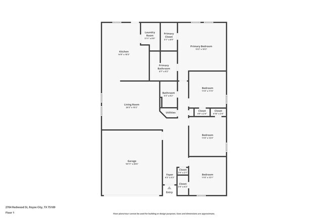 Foto del edificio - $1,850 4 Bed/2 Bath/2 Garage Ready for Move-in Home in Woodland Creek