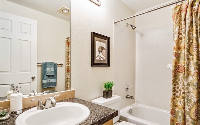 Bathroom in hallway adjacent to one of the rooms - 6700 NE 182nd St