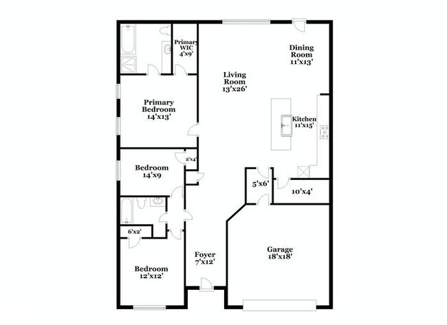 Foto del edificio - 585 Clover Circle, Springville, AL 35146