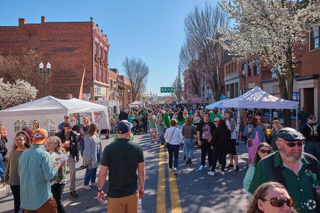 Expect very large crowds at the St. Patrick's Day Celebration.