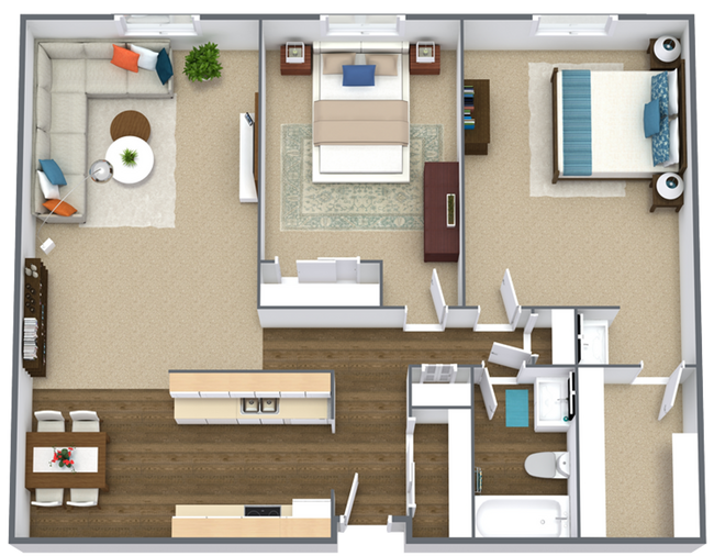 Interior Photo - Cambridge Court Apartments