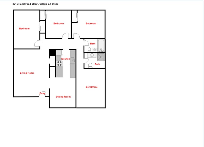 Building Photo - Remodeled 3 Bedroom, 2 Bath Home