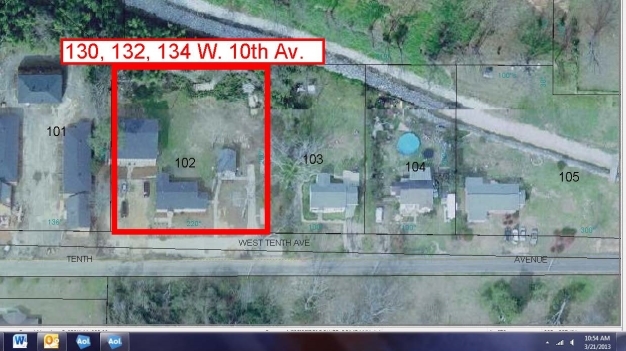 Aerial Photo - 130-134 W 10th Ave