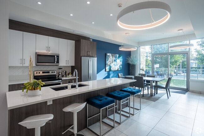 Amenity Lounge - Central Tower Apartments