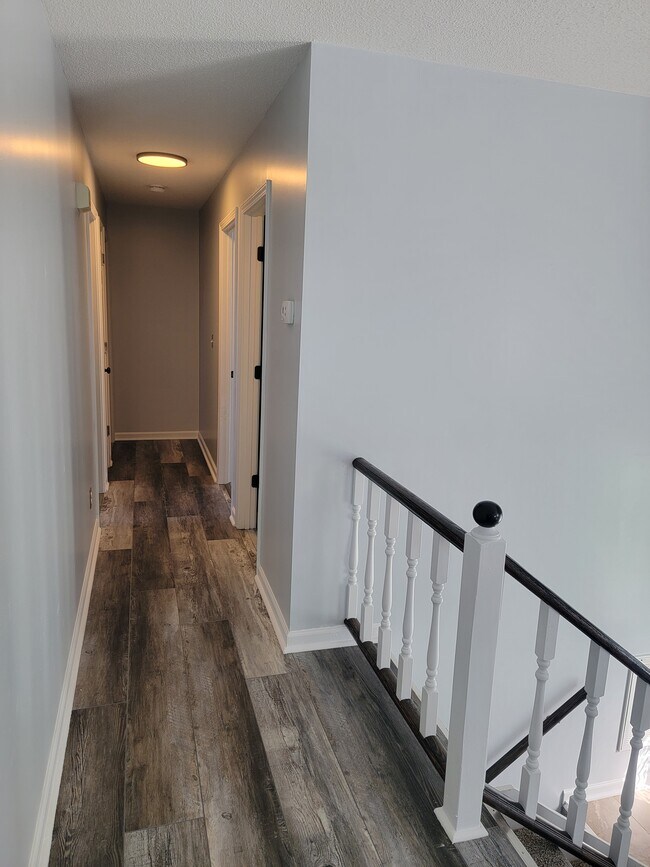 Upstairs hallway - 1325 Holly Creek Rd