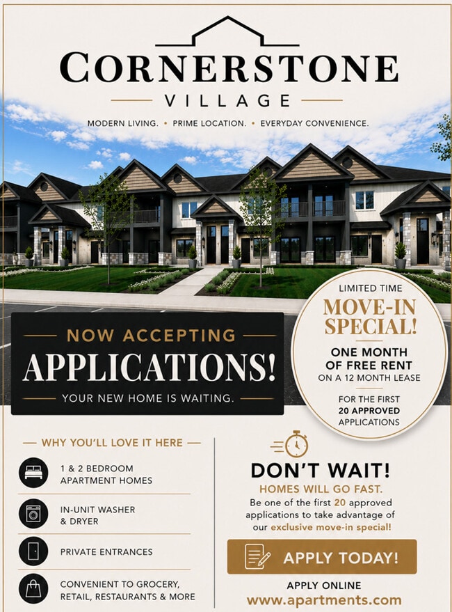 Building Photo - Cornerstone Village Apartments