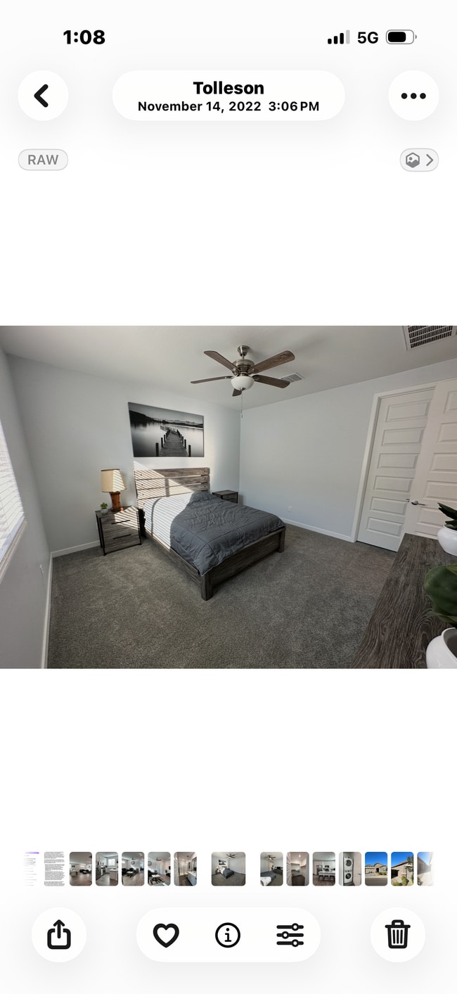 Bedroom is 13.6x13.6 - 9530 W Getty Dr