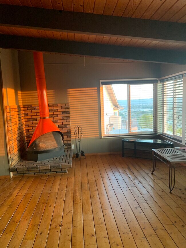 Fireplace in living room - 8525 Visby Plz