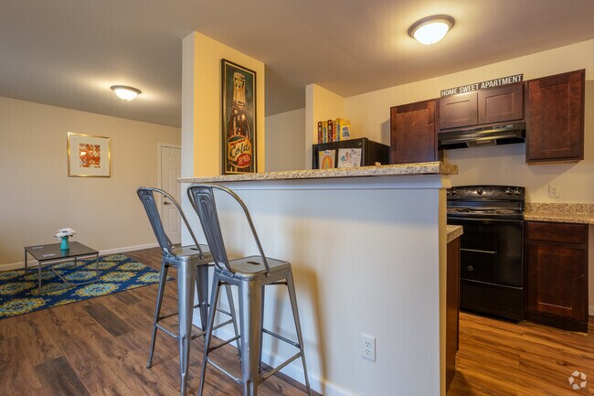 1 habitación, 1 baño - 626 pies cuadrados - Cocina - The Annex of Battle Creek