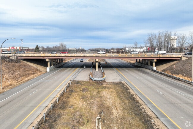 Oakdale residents hop on Highway 694 to travel to nearby cities.