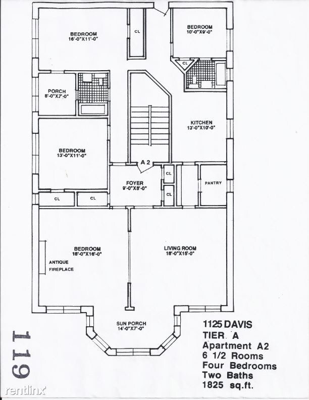 Foto del edificio - 2 br, 1 bath Apartment - 1125 Davis St E-1
