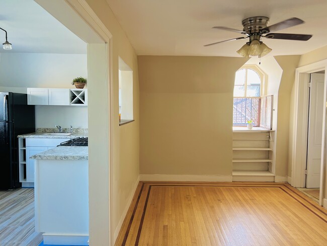 Living room into kitchen - 222 Montgomery St