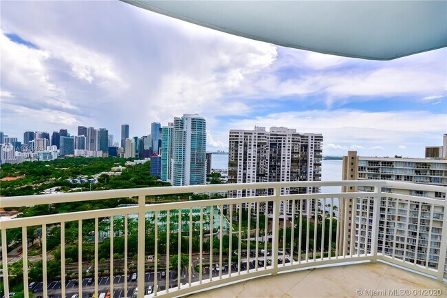balcony - 2475 Brickell Ave