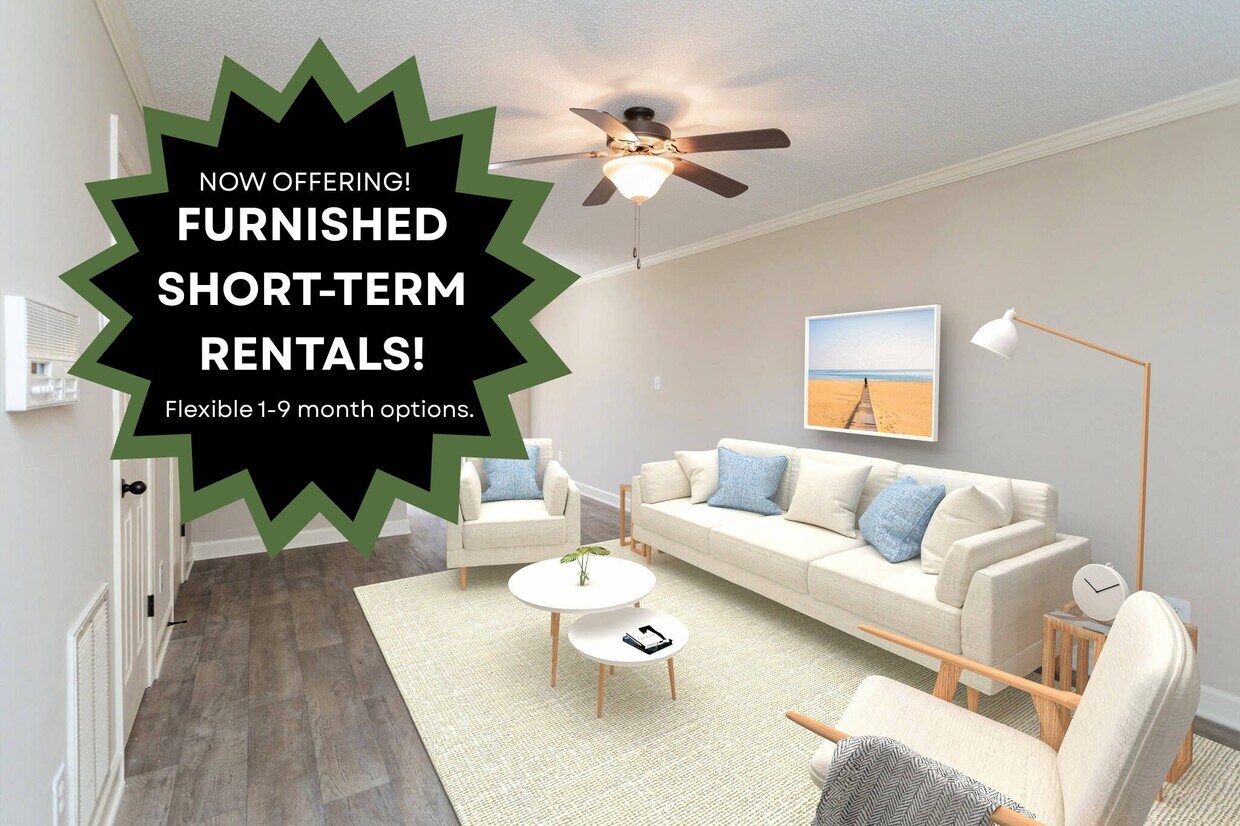 Sala de estar - Kerner Mill Townhomes