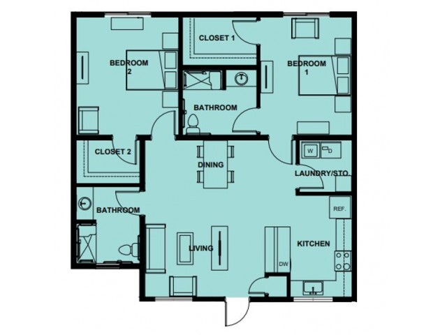 2 Bedroom - Bettys Village