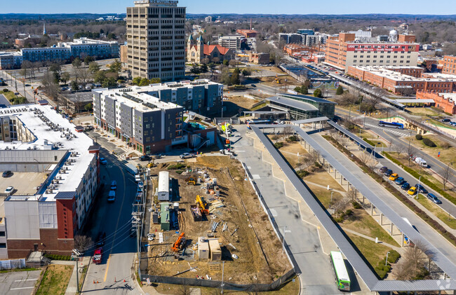 Aerial Photo - Willard Street Apartments