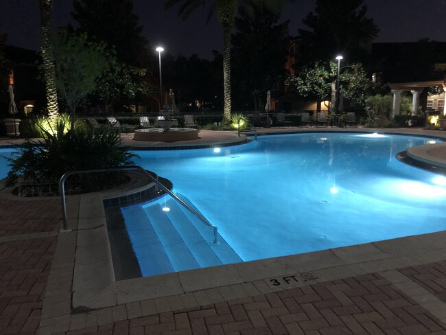 Pool is open late and lit! - 10075 Gate Pky N