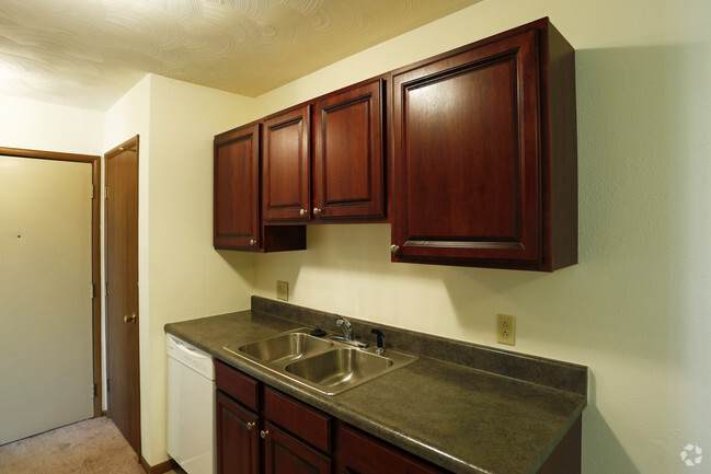 2 Bedroom - Kitchen - Oak Hill Apartments