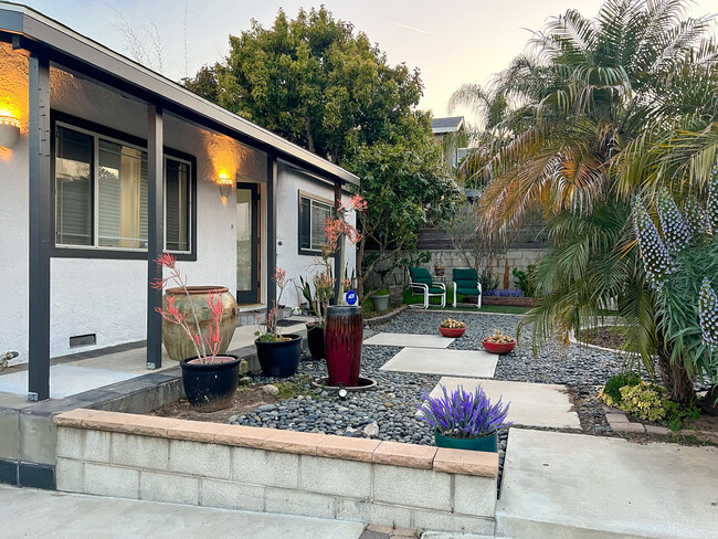 Front yard and entry to the house - 7384 W 85th St