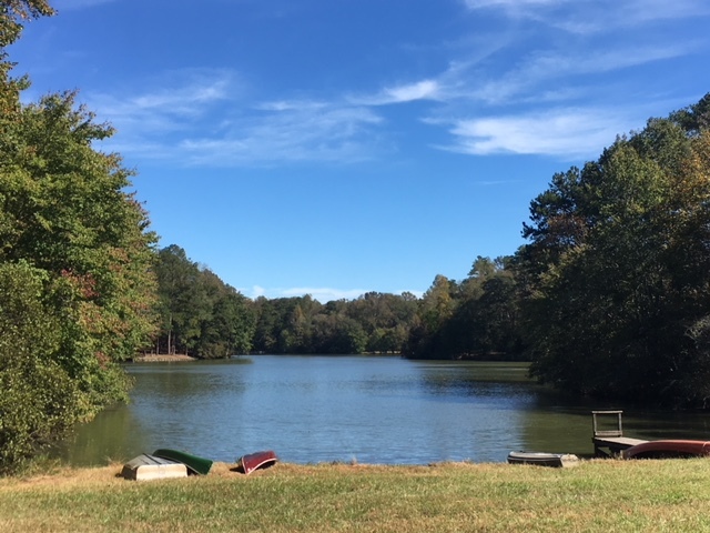Shared boat storage area and lake access - 192 Lake Oglethorpe Dr