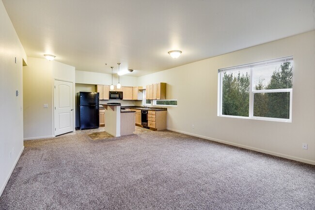 La sala de estar de Knik - The Residences at Northwood LLC