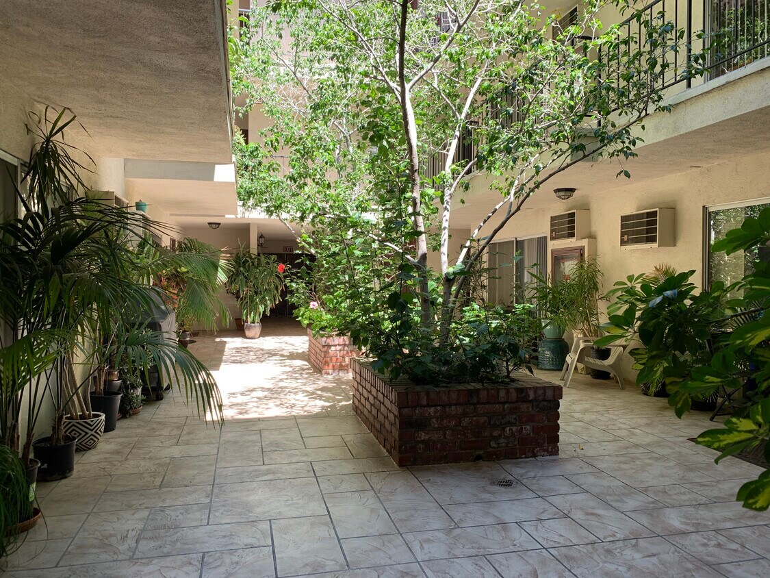 Interior del edificio ~ Patio - 3775 S Canfield Ave