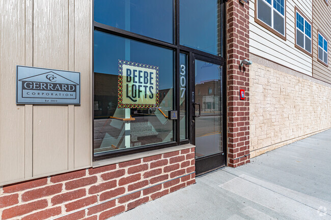 Entrance - Beebe Lofts - 55+ Community