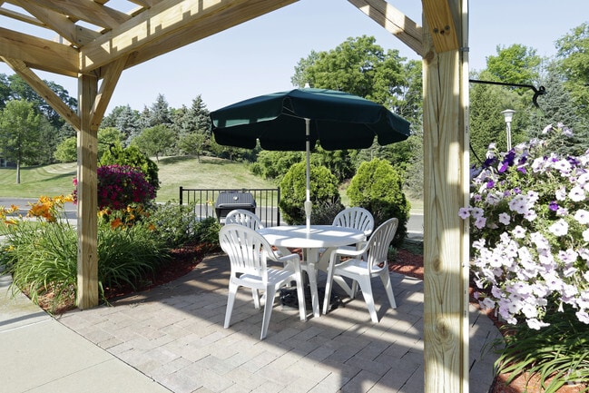 Outdoor Grilling Area - Briarlane Apartments