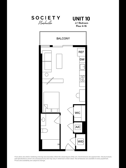 Unit 10_Floor 4-16 - Society Nashville