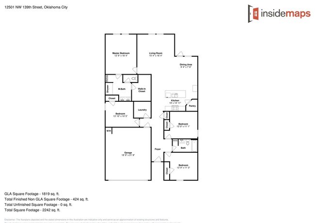 Building Photo - Spacious 4 Bedroom 2 Bathroom Home in Piedmont Schools (Neighborhood Park and Splashpad)