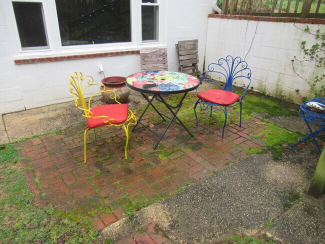 Your private patio - 6627 Cherry Hill Rd