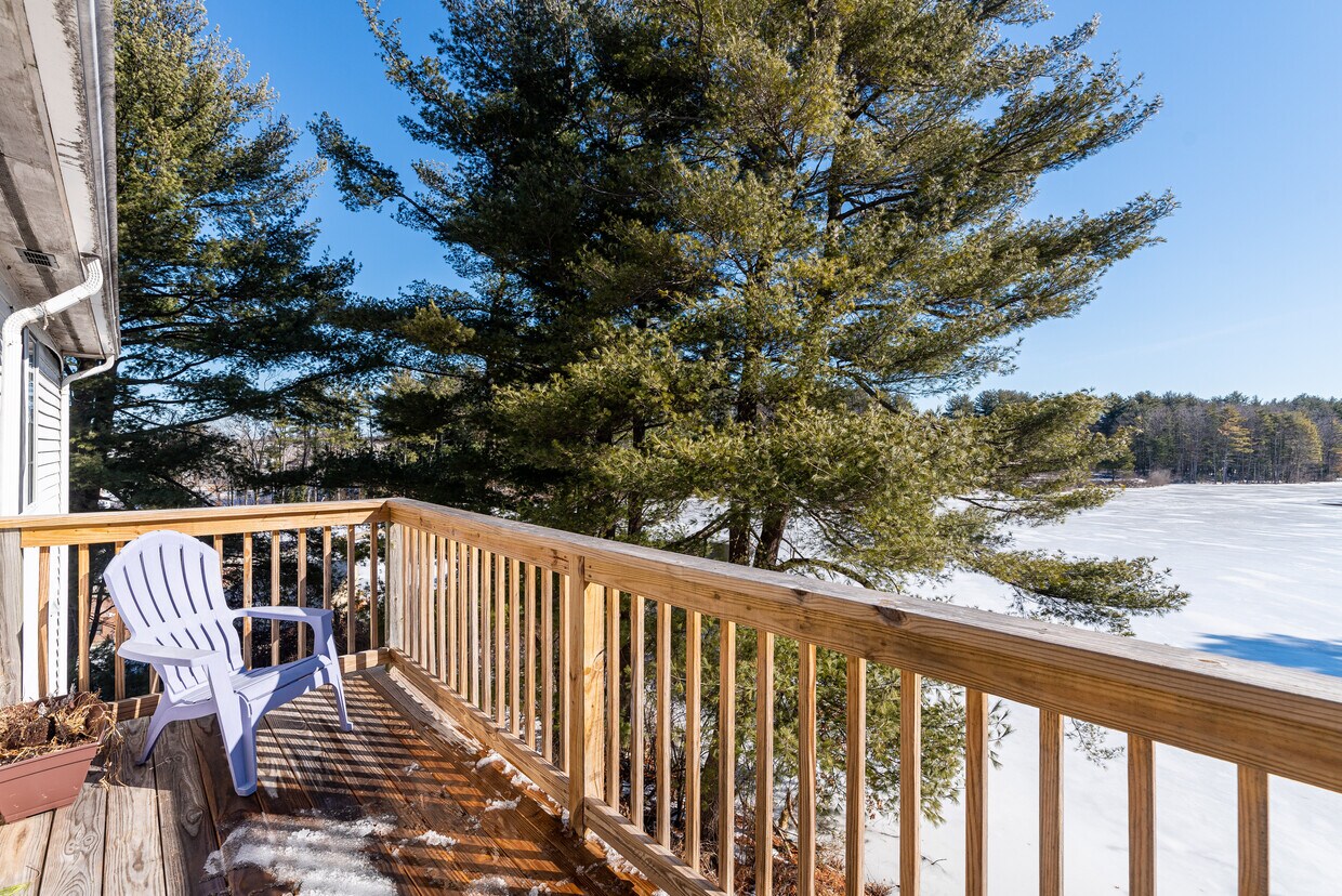 View from private deck - 105 Portsmouth Ave