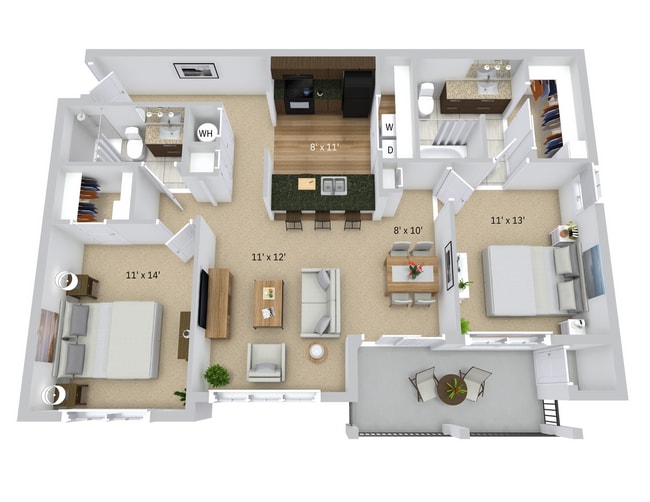 Interior Photo - Burkart Crossing Apartments