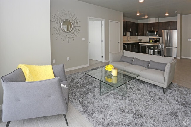 2BR, 2BA, Model - 900 SF - Lakeside Flats