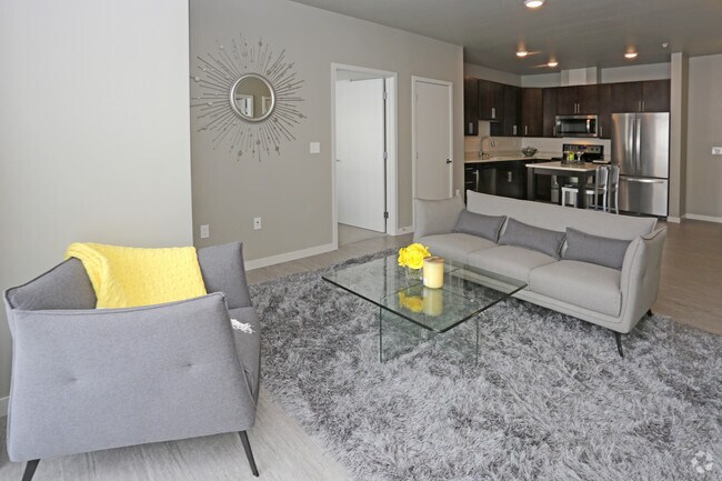 2HAB, 2BA, modelo - 900 ft² - Lakeside Flats
