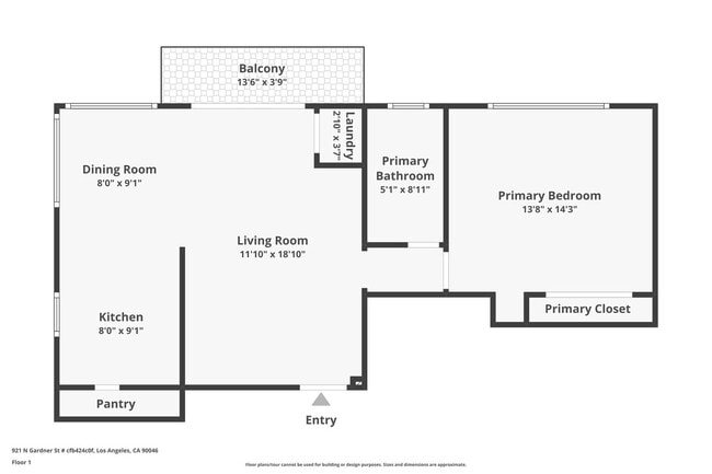 Interior Photo - 921 N Gardner St