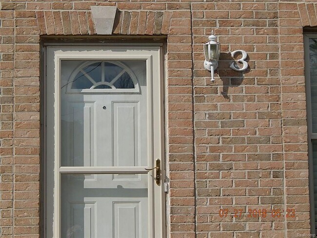 Front door - 29305 W Jefferson Ave