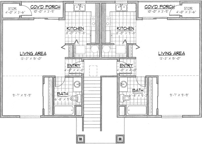 Plano de planta - Highland Crest