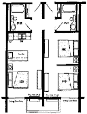 3BR/2BA - Volunteer Studios