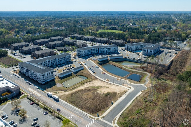 Aerial Overview - Raleigh Exchange