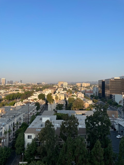 Gorgeous views from all rooms - 321 S San Vicente Blvd