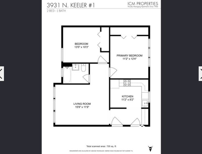 Photo - 3931 N Keeler Ave Apartment
