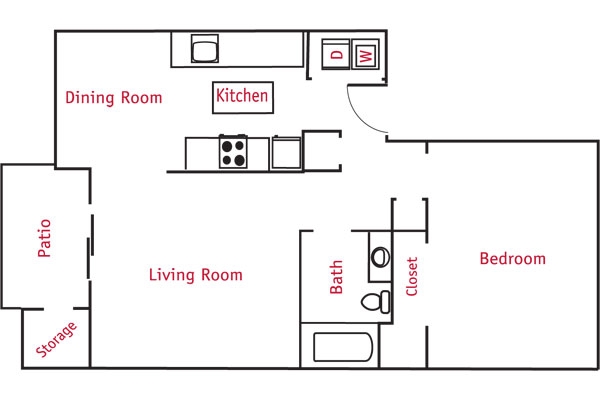 1HAB/1BA - Hite Landing Apartments
