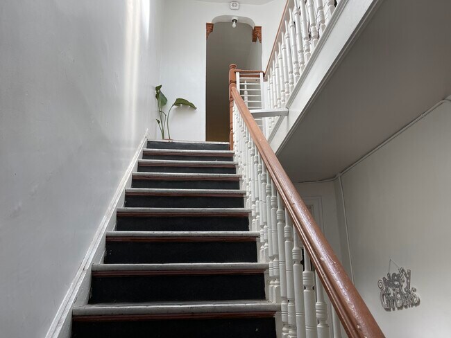 Inside building renovated - 1926 Putnam Ave