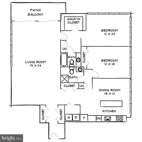 Foto principal - 1815 John f Kennedy Boulevard Unit 2B-1507