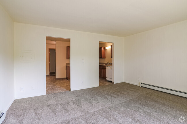 1 BR, 1 BA - Living Room - Southview Apartments