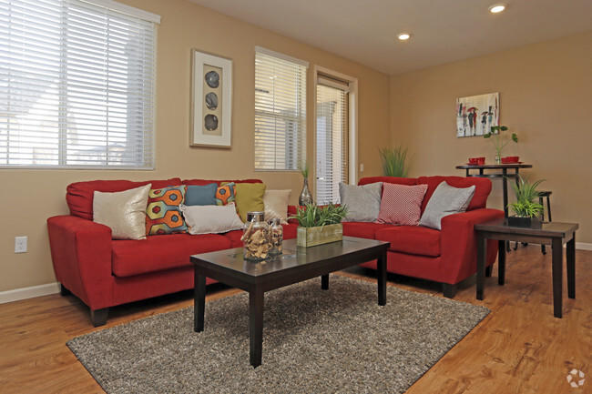 Sala de estar - Ruby Vista Apartments
