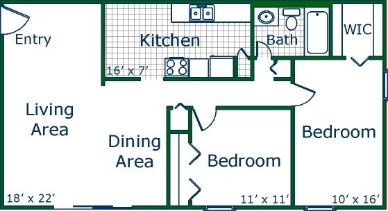 Islander Apartments – The Bermuda - Call For Availability