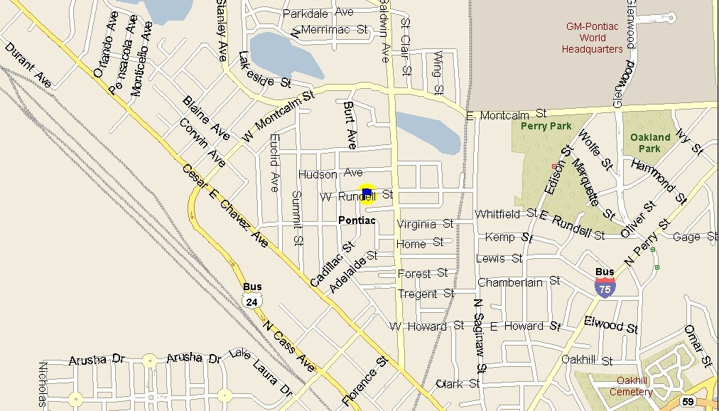 Map - Rundell Street Apartments